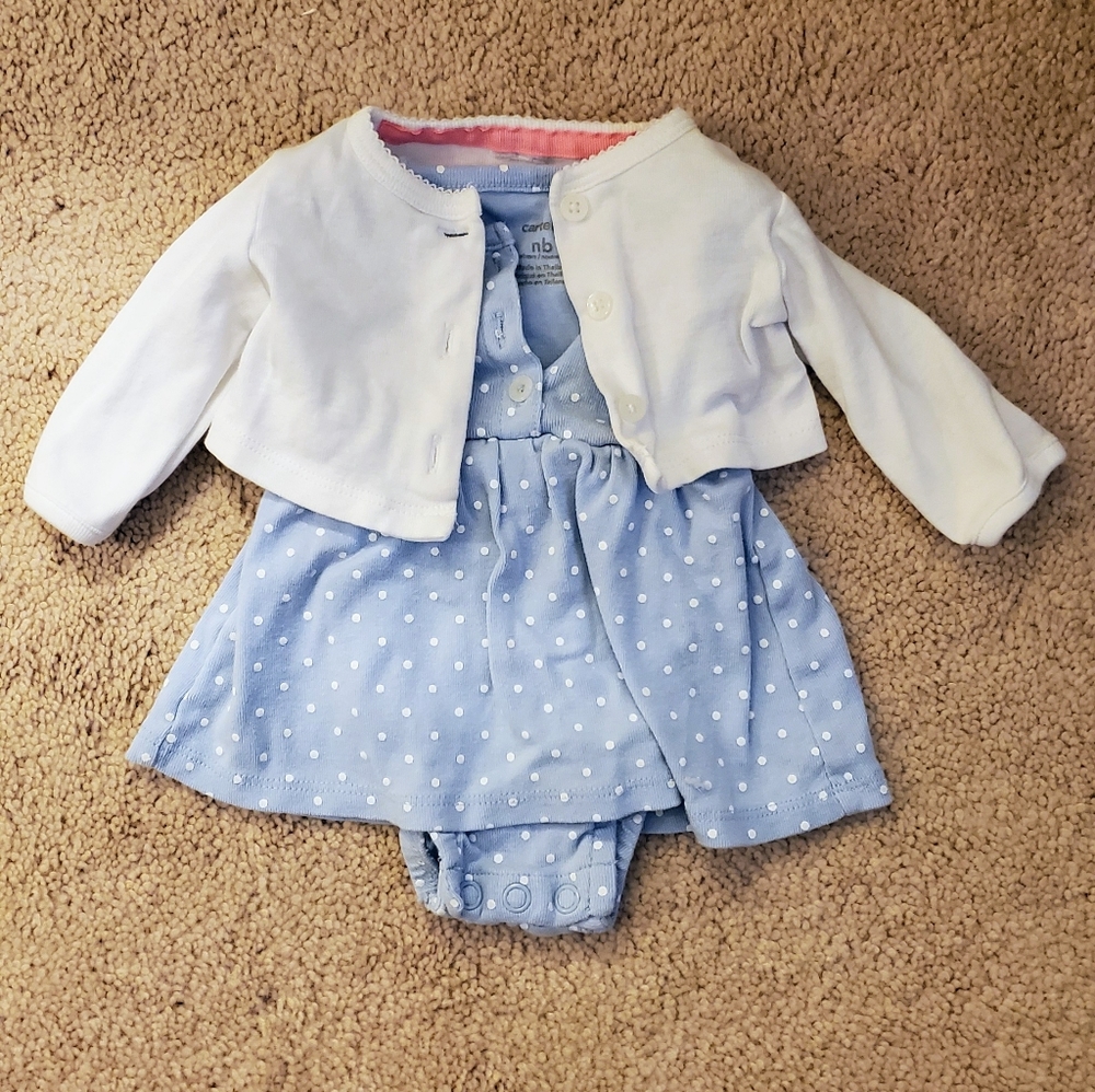Carter's newborn girl summer outfit